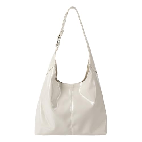 Große Kapazitäts Achselhöhlen Tasche Für Frauen Handtasche Trendige Umhängetasche PU Leder Unterarm Einkaufspendelpendelpendelstil Schulter Für Frauen Unterarm PU Leder Achselhilfe Handtasche von XIAOQENAN