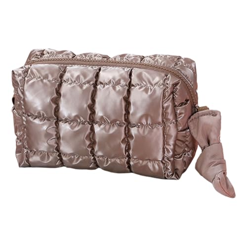 Puffer Make Up Beutel Gesteppte Kosmetische Beutel Für Frauen Große Reisetoiletten Organisiert Für Verschiedene Anlässe Modische Toilettenbeutel Puffer Make Up Beutel Gesteppte Kosmetische Beutel Für Frauen Große Reisetoiletten Organisiert Für Verschiedene Anlässe Modische Toilettenbeutel von XIAOQENAN