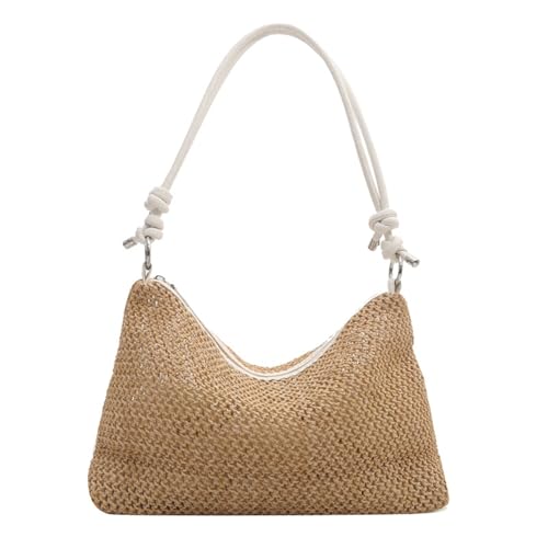 Strohstrandtasche Für Picknicks Und Urlaub Leichte Crossbody Tasche Mit Verstellbarem Riemen Für Mühelose Tragen Stilvoller Frauen Strohstrandtasche Für Picknicks Und Urlaub Leichte Crossbody Tasche Mit Verstellbarem Riemen Für Mühelose Tragen Stilvoller Frauen von XIAOQENAN
