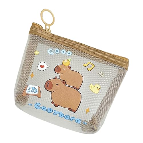Stylish Capybara Design Mesh Coin Beutel Loverly Storage Bag Für Tierliebhaber Um Veränderungen Und Zubehör Capybara Design Wallet Zu Organisieren Stylish Capybara Design Mesh Coin Beutel Loverly Storage Bag Für Tierliebhaber Um Veränderungen Und Zubehör Capybara Design Wallet Zu Organisieren von XIAOQENAN