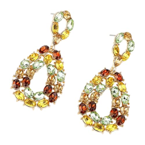 Tränenkristallohrringe Funkelnde Strasssteine Zink Legierung Leichtes Schmuckocessoires Für Verschleiß Allergie ZINK LUGLEY JUDER Tränenkristallohrringe Funkelnde Strasssteine Zink Legierung Leichtes Schmuckocessoires Für Verschleiß Allergie ZINK LUGLEY JUDER von XIAOQENAN