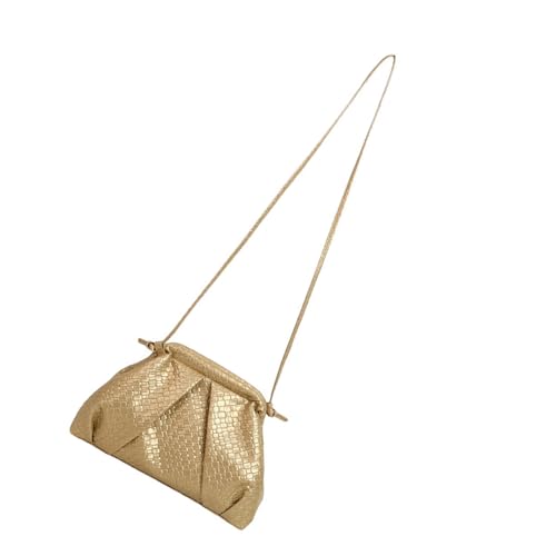 Trendy Solid Color Crossbody Geldbörse Praktische Riemen Design Wege Resistente PU Umhängetasche Perfekt Zum Pendeln Verstellbarer Riemen Unterarmhandtasche von XIAOQENAN