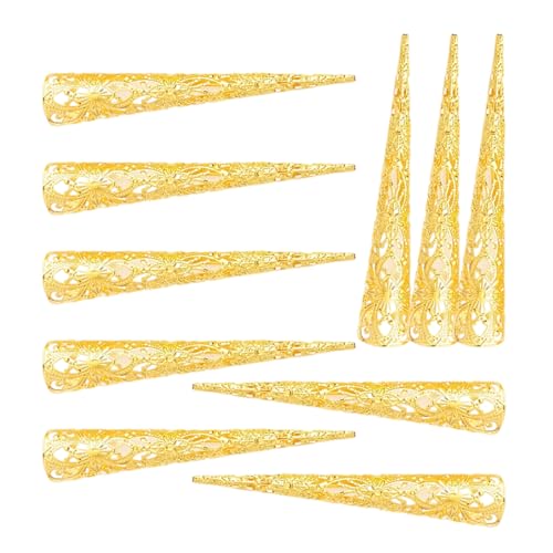 XIAOQENAN 10 Stücke Halloween Klauenringe Für Drama Performances Kostümpartys Fingernägel Joint Knuckles Finger Accessoire Mode Enthusiast Accessoires von XIAOQENAN