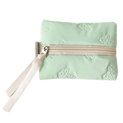 XIAOQENAN BOWS Münzbrieftasche Sichere Zip Verschluss Kompakte Reise Für Frauen Mädchen Essentials Leichter Alltag Essential Beutel von XIAOQENAN