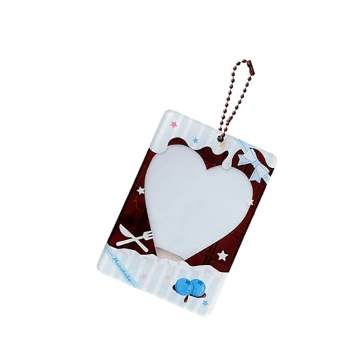 XIAOQENAN Compact 3inch Acrylkarten Beschützer Schöne Süßigkeitendesign Tragbare Fotohülle Mit Charmanhang Kompaktkartenspeicher XIAOQENAN Compact 3inch Acrylkarten Beschützer Schöne Süßigkeitendesign Tragbare Fotohülle Mit Charmanhang Kompaktkartenspeicher von XIAOQENAN