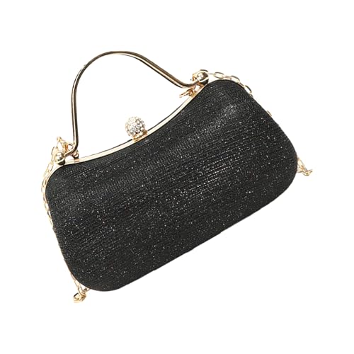 XIAOQENAN Damenabendtasche Strasssteine ​​Schultertasche Mode Crossbody Handtasche Mit Kette Für Brauthochzeitsfeier Praxis Kette von XIAOQENAN