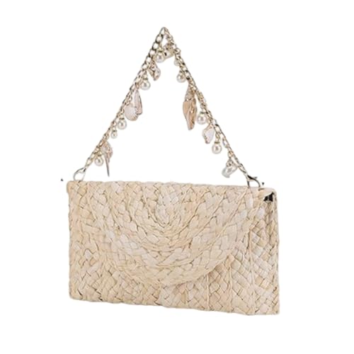 XIAOQENAN Einfache Strickhand Handtasche Wiederverwendbarer Lebensmittelbeutel Für Tägliche Verwendung Atmungsaktiver Baumwollwäsche Misch von XIAOQENAN