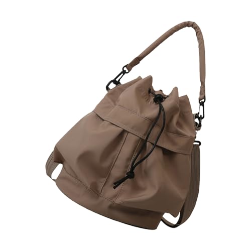 XIAOQENAN Elegante Umhängetasche Oxford Stoff Eimer Taschen Für Frauen Mit Geräumiger Design Unterarm Geldbörse Für Arbeit Oder Reisemömer Eimer Tasche von XIAOQENAN