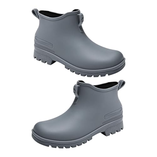 XIAOQENAN Fischerei Regenschuhe Atmungsaktive Knöchelstiefel Modische Männer Frauen Anti Slip Bequemer Kurzer Schuhe Stiefel Für Outdoor von XIAOQENAN