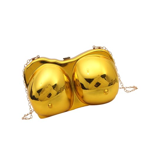 XIAOQENAN Frauen Abendbeutel Acryl Crossbody Bag Abend Clutches Hüftgeformte Handtaschenkette Gurt Schulter Für Prom Frauen Hipförmige Schulter Acryl Hochzeitsbrauttasche von XIAOQENAN
