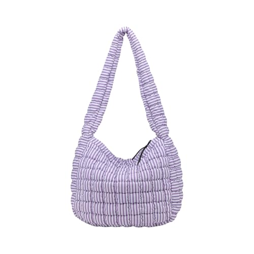XIAOQENAN Frauen Nylon Puffer Umhängetasche Stilvolle Und Geräumige Crossbody Taschen Gesteppte Satchel Geldbörse Zum Pendeln Und Reisen Übergroße Polsterhandtasche XIAOQENAN Frauen Nylon Puffer Umhängetasche Stilvolle Und Geräumige Crossbody Taschen Gesteppte Satchel Geldbörse Zum Pendeln Und Reisen Übergroße Polsterhandtasche von XIAOQENAN