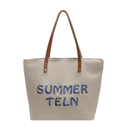 XIAOQENAN Frauen Tasche Mit Großer Kapazität Umhängetasche Leinwand Handtasche Schüler Schule Koreanische Stile Achsel XIAOQENAN Frauen Tasche Mit Großer Kapazität Umhängetasche Leinwand Handtasche Schüler Schule Koreanische Stile Achsel von XIAOQENAN