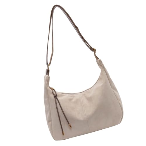 XIAOQENAN Frauen Umhängetasche Retro Achselhöhlen Tasche Große Kapazität Messengery PU Leder Crossbody Winter Unterarm Frauen PU Leder Schulter Winter Crossbody Retro Achselhöhle von XIAOQENAN