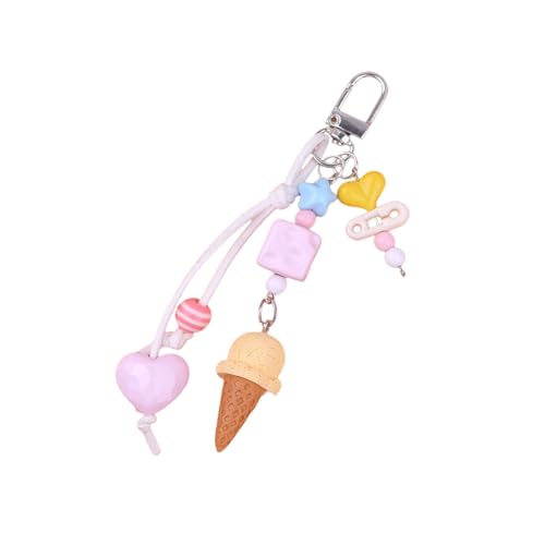 XIAOQENAN Geflochtener Seilschlüsselkettenbeutel Dekorationen Charme Car Keyring Trendy Accessoires Rucksack Anhänger Charm Für Geldbörse Geflochten von XIAOQENAN