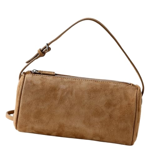 XIAOQENAN Kompakte Samtgefühl Bag Organisatoren Crossbody Bag Leichte Konstruktion Schultertasche 2025 Winter Edition Suedes Handtasche Mit Organisatorfächern von XIAOQENAN