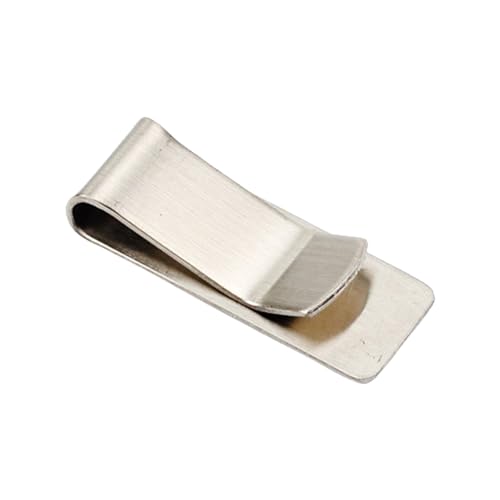 XIAOQENAN Kreativer Metallgeldklammel Handigkeit Brieftasche Tragbare Kreditkarte Clip Praktische Vordertasche Herrenjunge Proof Taschengröße von XIAOQENAN