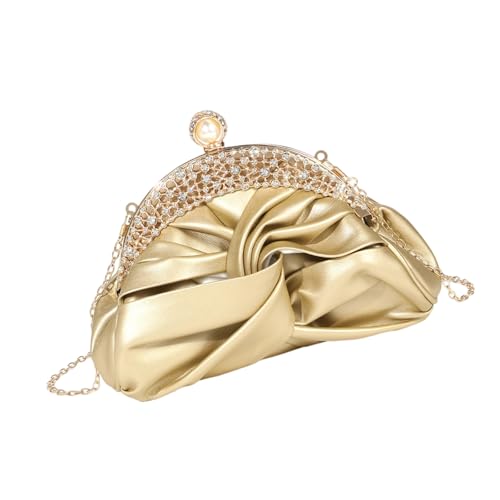XIAOQENAN Kupplungsbaus Geldbörsen Für Frauen Abendbeutel Falten Clutches Tasche Mit Kette Für Hochzeitsfeier Leder Cross Body Umhängetaschen Frauen Kettenwechselbeutel XIAOQENAN Kupplungsbaus Geldbörsen Für Frauen Abendbeutel Falten Clutches Tasche Mit Kette Für Hochzeitsfeier Leder Cross Body Umhängetaschen Frauen Kettenwechselbeutel von XIAOQENAN