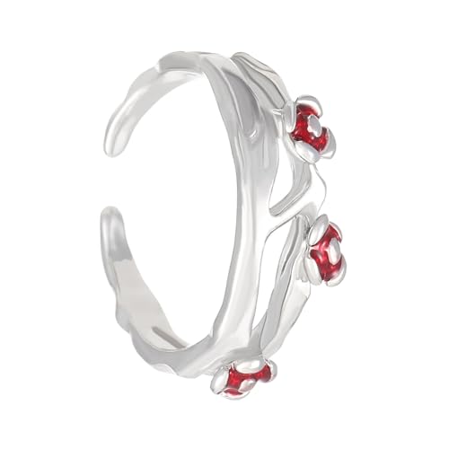 XIAOQENAN Mode Dating Ringe Offene Ringe Verstellbare Fingerlegierung Textur Fingerschmuck Geeignet Für Verschiedene Gelegenheit Öffnen Legierliche Mode Geeignet XIAOQENAN Mode Dating Ringe Offene Ringe Verstellbare Fingerlegierung Textur Fingerschmuck Geeignet Für Verschiedene Gelegenheit Öffnen Legierliche Mode Geeignet von XIAOQENAN