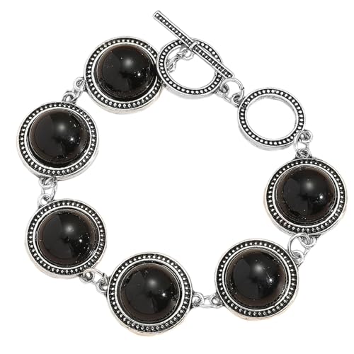 XIAOQENAN Mode Frauen Böhmische Stile Vintage Stone Armband Mit Robusten Perlen Und Verstellbaren Elastischen Designs Tragen Frauenzubehör Für Frauen von XIAOQENAN