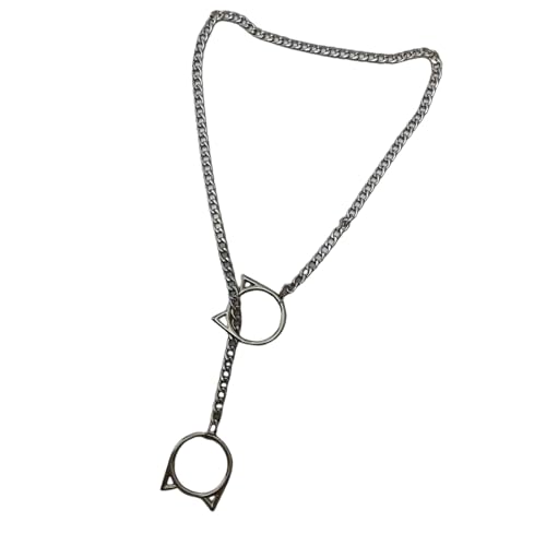XIAOQENAN Mode Pull Ketten Halskette Einstellbare Länge Halskette Kettenlegungslegierung Textur Für Mode Enthusiasten Accessoires Vorhanden von XIAOQENAN