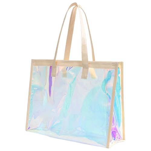XIAOQENAN Mode Regenbogen Klare Umhängetasche Schwimmbeutel Große Kapazität Fitnesskleidung Aufbewahrung Strandhandtasche Für Frauen Zarte Kleidungstasche XIAOQENAN Mode Regenbogen Klare Umhängetasche Schwimmbeutel Große Kapazität Fitnesskleidung Aufbewahrung Strandhandtasche Für Frauen Zarte Kleidungstasche von XIAOQENAN
