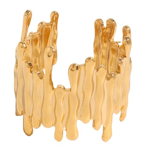 XIAOQENAN Mode Statement Ringe Mit Praktischen Edelstahl Und Stilvollen Kristallen Für Mode Frauen Täglich Party Statement Ringe von XIAOQENAN