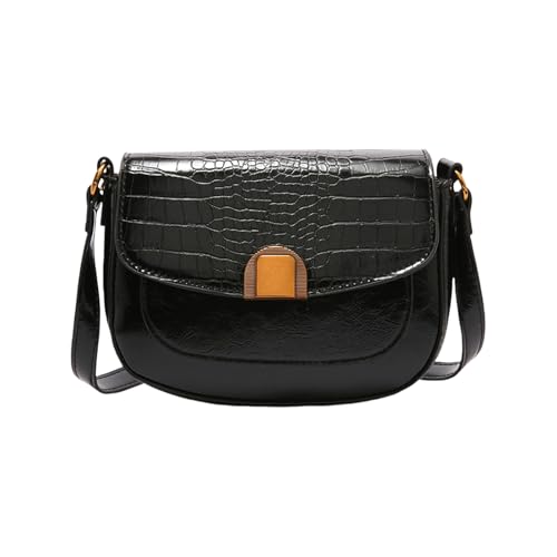 XIAOQENAN Mode Steintextur PU Unterarmtasche Kompakte Organisatoren Bequeme Schulter Achselbaus Für Verschiedene Anlässe Mode Stone Print Women's''' von XIAOQENAN