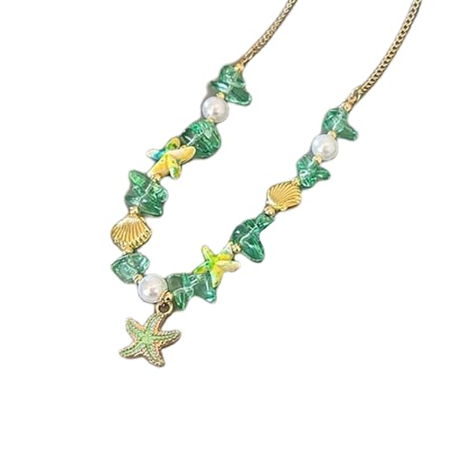 XIAOQENAN Multifauntal Shell Anhänger Halskette Perlen Modische Schlüsselbeinkette Perfekt Für Verschiedene Verstellbare Halskette Für Anlässe XIAOQENAN Multifauntal Shell Anhänger Halskette Perlen Modische Schlüsselbeinkette Perfekt Für Verschiedene Verstellbare Halskette Für Anlässe von XIAOQENAN