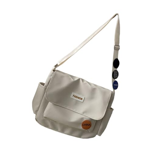 XIAOQENAN Nylon Crossbody Bag Große Kapazitätsmessener Schultertype Mit Verstellbarem Riemen Für Tägliche Pendel Und Fahrtreisefreundliche Schulter von XIAOQENAN