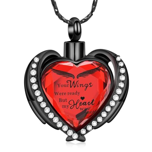 XIAOQENAN Öffner Edelstahl Haustier Asche Halskette Stylische Anhänger Hals Schmuck Metall Textur Geeignet Für Verschiedene Anlässe Pet Ashes Box Halskette von XIAOQENAN