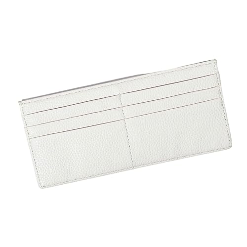 XIAOQENAN Premium PU Leder Brieftasche Mit Reißverschlusskartenschlitzen Und Bargeld Für Alltägliche Essentials Praktischer PU Kartenhalter von XIAOQENAN