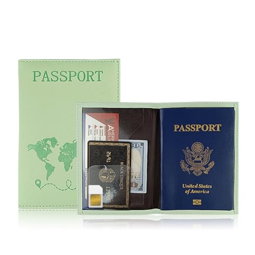 XIAOQENAN Pu Leder World Map Passporthalter Cover Mit Mehreren Kartenschlitz Reisepasshülle Wallet Wallet Für Männer Und Frauen Business Trip Accessoire XIAOQENAN Pu Leder World Map Passporthalter Cover Mit Mehreren Kartenschlitz Reisepasshülle Wallet Wallet Für Männer Und Frauen Business Trip Accessoire von XIAOQENAN