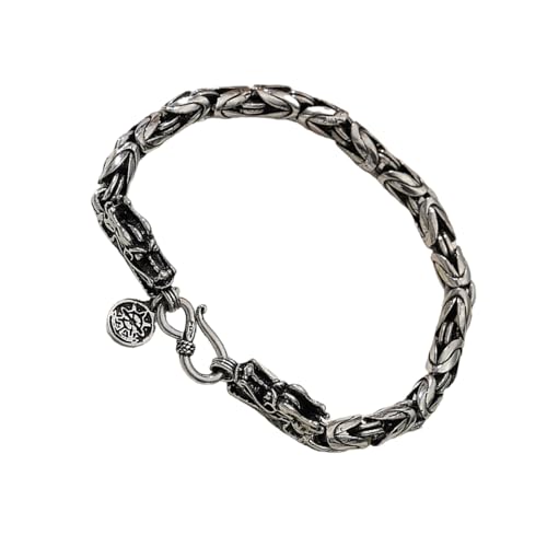 XIAOQENAN Rock Riders Dragon Armband Männer Ethnische Handchain Punk Handgelenk Ketten Juwely Mode Accessoire Für Tägliche Kühlstraßenarmband XIAOQENAN Rock Riders Dragon Armband Männer Ethnische Handchain Punk Handgelenk Ketten Juwely Mode Accessoire Für Tägliche Kühlstraßenarmband von XIAOQENAN