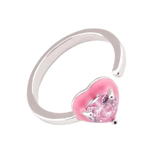 XIAOQENAN Square/Stern/Herz/Oval Einstellbare Ringe Mit Zirkonsteinen Geometrische Modeschmuck Stilvolle Kupferzubehör Glanz Zirkonia Alltags Mode XIAOQENAN Square/Stern/Herz/Oval Einstellbare Ringe Mit Zirkonsteinen Geometrische Modeschmuck Stilvolle Kupferzubehör Glanz Zirkonia Alltags Mode von XIAOQENAN