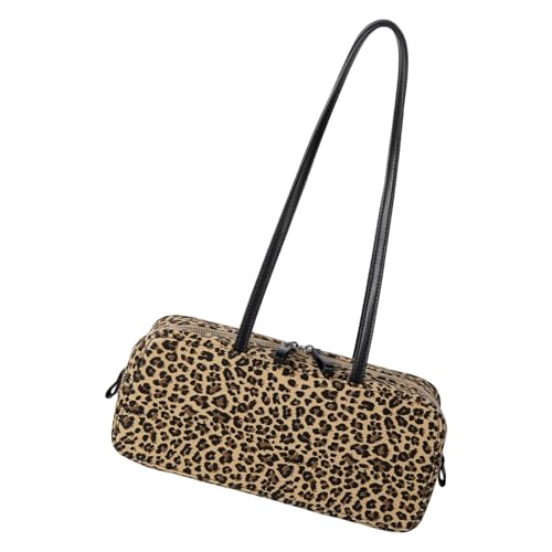 XIAOQENAN Stilvolle Vintage Umhängetasche Soft Suedes Retro Design Unterarmgeldbeutel Handtasche Für Frauen Lässig Outfit Retro Achselbausbärke von XIAOQENAN