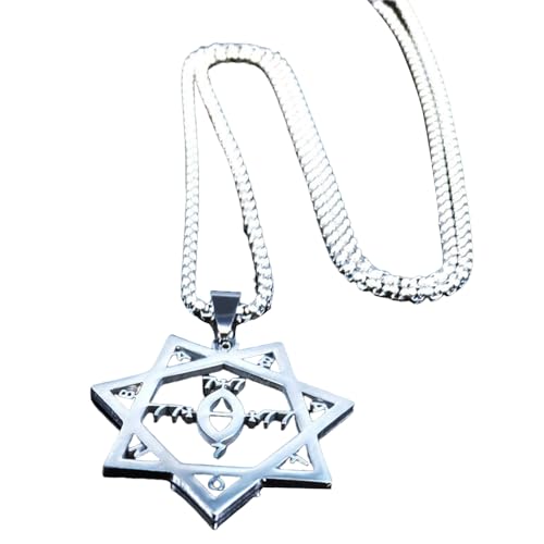 XIAOQENAN Stylische Frauen Halskette In Silbernen Farbe Robuste Edelstahlmaterialien Accessoire Für Tägliche Verschleiß Und Partys Edelstahl Halskette von XIAOQENAN