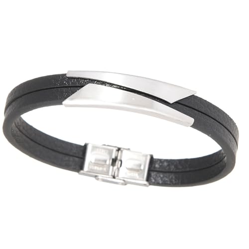 XIAOQENAN Stylish PU Leder Armband Mit Einstellbar von XIAOQENAN