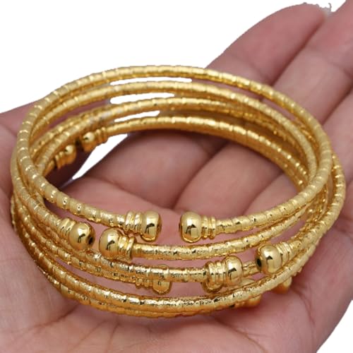 XIAOQENAN Trendige Armreifen Brautarmband Geometrische Armbänder Übertriebenes Armband Geeignet Für Paare Und Party Anlässe Tragen Hochzeit Schmuck von XIAOQENAN