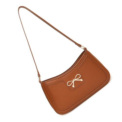 XIAOQENAN Trendy Festkörper Achselhöhlenbeutel Mit Bögen Dekore PU Leder Umhängetasche Praktische Achselgrundstück Für Arbeit Oder Tägliche Verwendung Von Reiseschulter XIAOQENAN Trendy Festkörper Achselhöhlenbeutel Mit Bögen Dekore PU Leder Umhängetasche Praktische Achselgrundstück Für Arbeit Oder Tägliche Verwendung Von Reiseschulter von XIAOQENAN