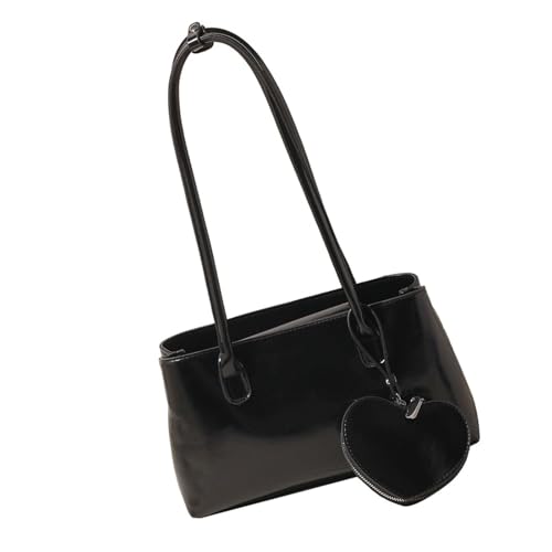 XIAOQENAN Umhängetasche Für Frauen Trendige Hobos Toted Handtasche PU Leder Achselhaltertasche Clutches Mit Reißverschluss Pendlertaschen Clutches Mit Reißverschluss von XIAOQENAN