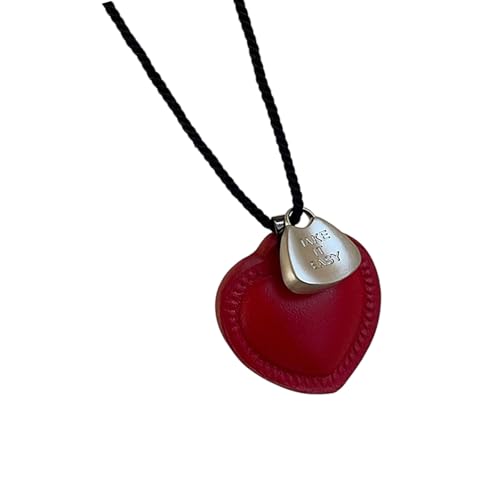 XIAOQENAN Unisex Geflochtene Kabel Liebesymbol Anhänger Halskette Weiche Schnurkette Zarter Schmuck Alltag Stapelpullover Kette Vintage Twine Halskette XIAOQENAN Unisex Geflochtene Kabel Liebesymbol Anhänger Halskette Weiche Schnurkette Zarter Schmuck Alltag Stapelpullover Kette Vintage Twine Halskette von XIAOQENAN