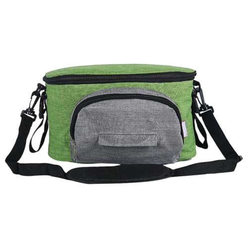 XIAOQENAN Universals Baby Kinderwagen Organisatoren Wasserdichte Caddys Mit Tassenhalter Nicht Slip Secure Haken Passen Die Meisten Wasserdichte Kindermädchen Mit Cuphalter von XIAOQENAN