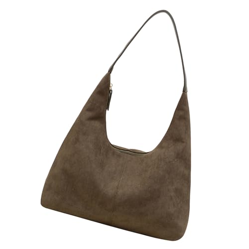 XIAOQENAN Vintage Slouchy Tasche Großer Unterarm Geldbörse Office Handtasche Mit Geräumigem Innenraum Für Die Arbeit Und Tägliche Verwendung Slouchy XIAOQENAN Vintage Slouchy Tasche Großer Unterarm Geldbörse Office Handtasche Mit Geräumigem Innenraum Für Die Arbeit Und Tägliche Verwendung Slouchy von XIAOQENAN