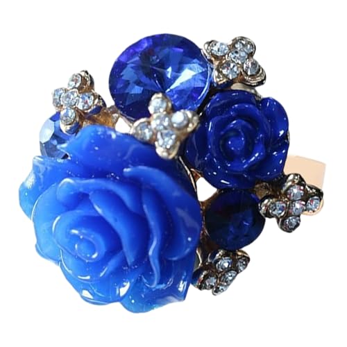 XIAOXIAOYU Blumenring – Statement-Ring, roter Versprechungsring für Frauen und Mädchen, Wickelring, leuchtend übertriebenes Blumendesign, Ring für Freundin, Mutter, Refer to description XIAOXIAOYU Blumenring – Statement-Ring, roter Versprechungsring für Frauen und Mädchen, Wickelring, leuchtend übertriebenes Blumendesign, Ring für Freundin, Mutter, Refer to description von XIAOXIAOYU