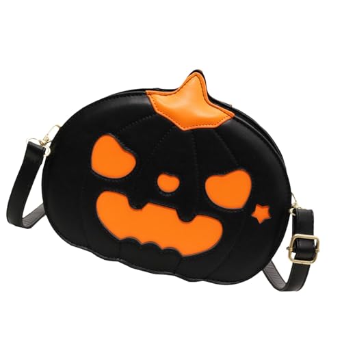 XIAOXIAOYU -Geldbörse | Neuheit Urlaub Geldbörse - Halloween Leder Tasche Mode Halloween Schultertasche für Frauen, Schwarz , Refer to description XIAOXIAOYU -Geldbörse | Neuheit Urlaub Geldbörse - Halloween Leder Tasche Mode Halloween Schultertasche für Frauen, Schwarz , Refer to description von XIAOXIAOYU