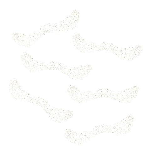 XIAOXIAOYU Gesicht glänzend temporäre Aufkleber, Aufkleber Gesichter Bögen,Gesichtsaufkleber, Festival-Make-up-Glitzer-Aufkleber | 6X wasserdichte Aufkleber Gesicht Augen Make-up Aufkleber, Gesicht von XIAOXIAOYU