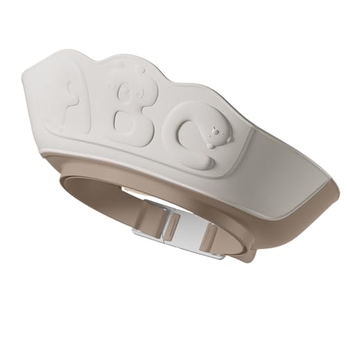 XIAOXIAOYU Kinder Duschschutz Mit Visier - Doppellagige Badehaube Mit Haar- Und Gesichtsschutz | Verstellbare Wasserdichte Haube Für Haarewaschen Mit Schutz Von Augen Und Ohren von XIAOXIAOYU