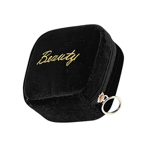 XIAOXIAOYU Kosmetik-Aufbewahrungstasche mit Reißverschluss, Kosmetik-Reiseetui, Make-up-Lippenstift, Kosmetikzubehör, Organizer für Augenbrauenstift, Eyeliner, Puder, Schwarz , Refer to description XIAOXIAOYU Kosmetik-Aufbewahrungstasche mit Reißverschluss, Kosmetik-Reiseetui, Make-up-Lippenstift, Kosmetikzubehör, Organizer für Augenbrauenstift, Eyeliner, Puder, Schwarz , Refer to description von XIAOXIAOYU