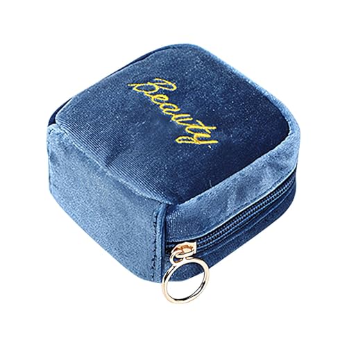 XIAOXIAOYU Kosmetik-Aufbewahrungstasche mit Reißverschluss, Kosmetik-Reiseetui, Make-up-Lippenstift, Kosmetikzubehör, Organizer für Augenbrauenstift, Eyeliner, Puder, blau, Refer to description XIAOXIAOYU Kosmetik-Aufbewahrungstasche mit Reißverschluss, Kosmetik-Reiseetui, Make-up-Lippenstift, Kosmetikzubehör, Organizer für Augenbrauenstift, Eyeliner, Puder, blau, Refer to description von XIAOXIAOYU