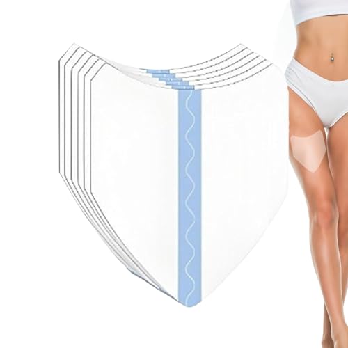 XIAOXIAOYU Oberschenkel-Hebeband - 5 Stücke Anti-Scheuernde Transparente Oberschenkel-Schoner Damen - Atmungsaktive Mullpolster Für Innenseite Sport Outdoor Laufen Jeans Tragen von XIAOXIAOYU